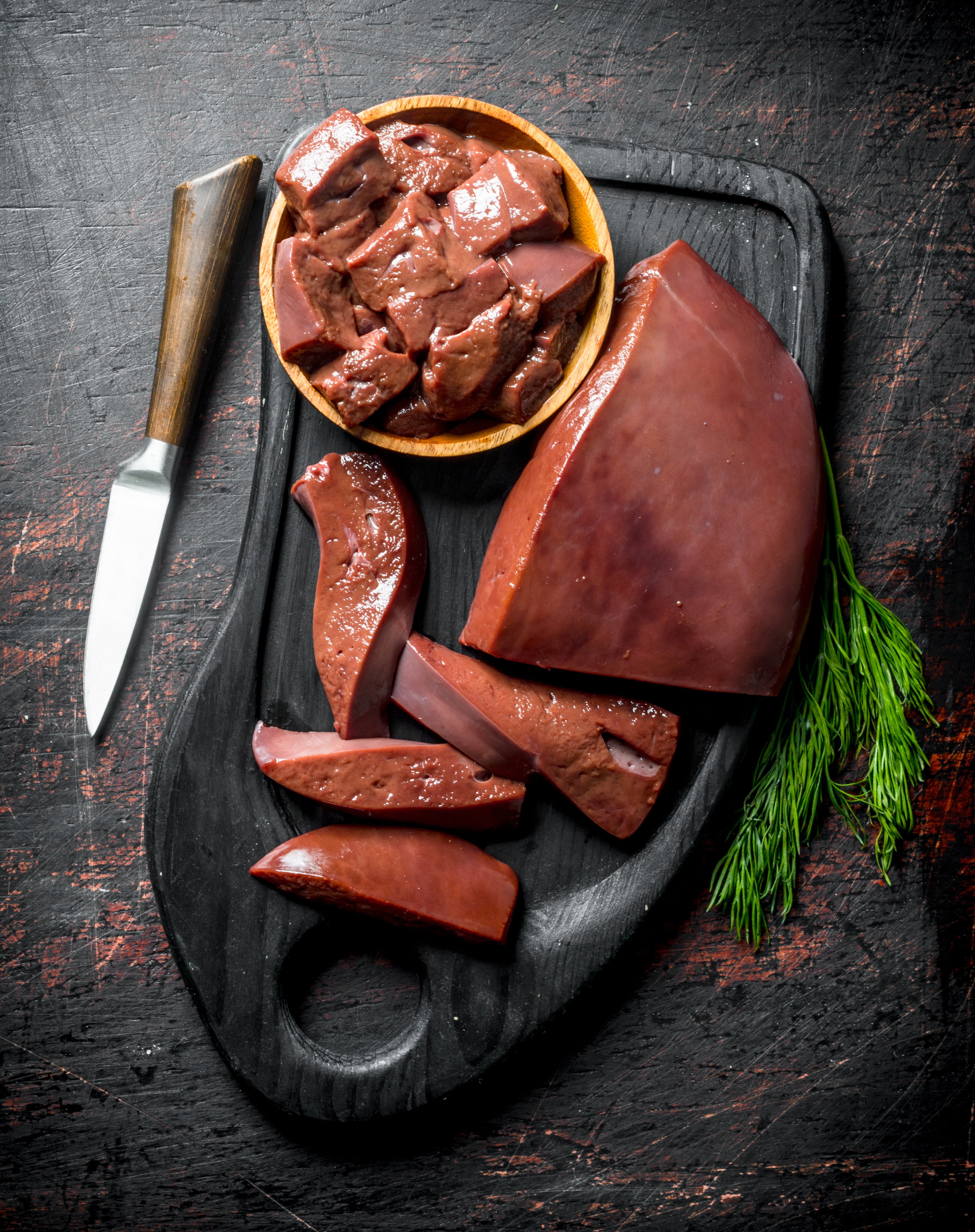 Premium Grass-Fed Beef Liver, 1 lb. Nutrient-Rich Organ Meat from Al-Falah